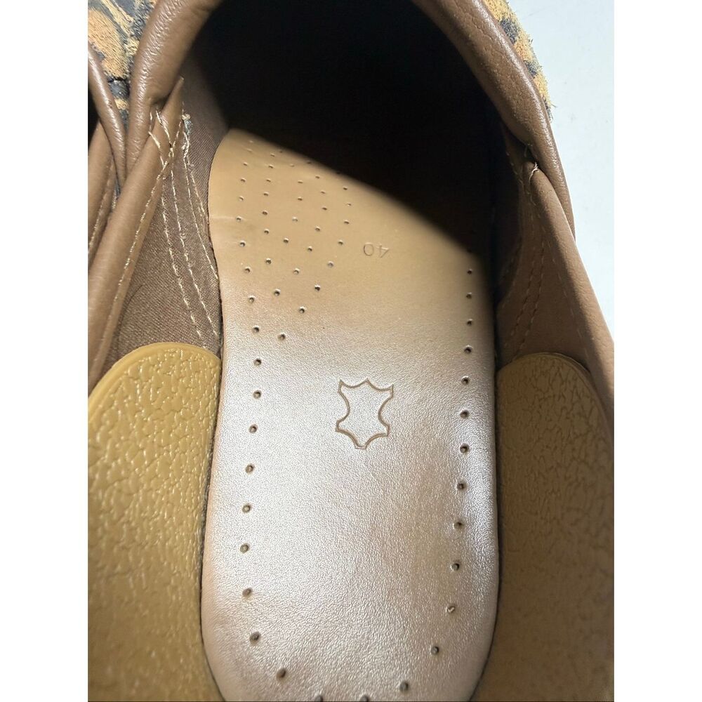 Dansko Leopard Print Clogs in Brown - Picture 9 of 16